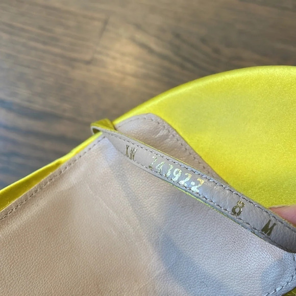 Stuart Weitzman Nudist Satin Sandals Size 8 - Picture 4 of 12